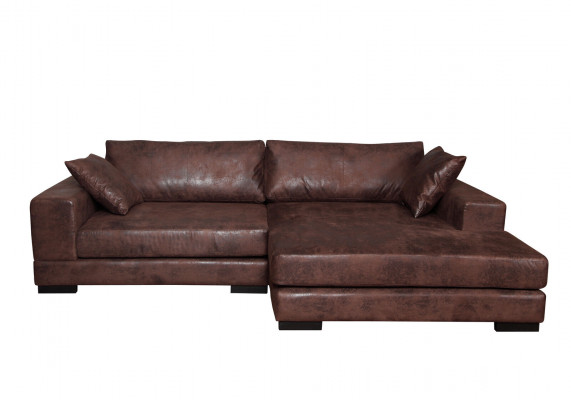 Big Sofa Couch Corner Sofa Vintage XXL Upholstered Corner Set Living Landscape