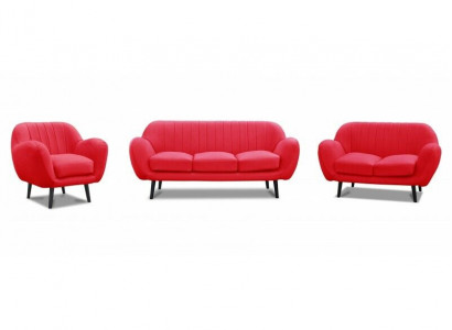 Sofa set 3+2+1 Couch Upholstered Sofas Living Room Design Chesterfield