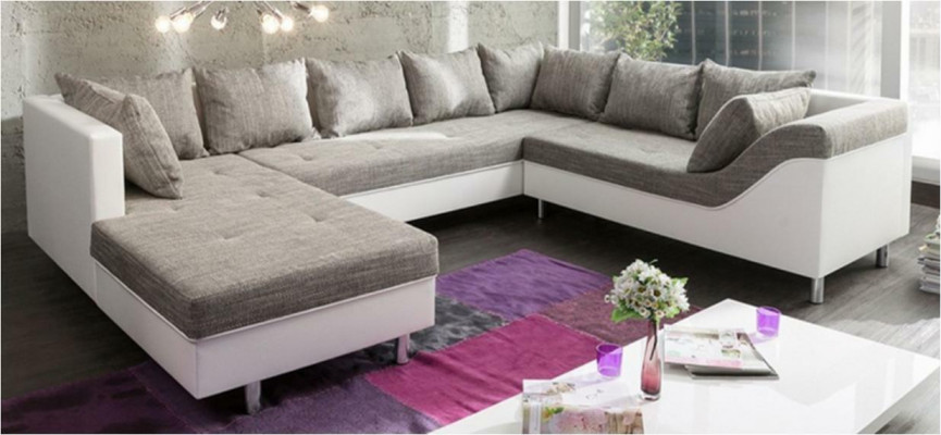 Design u-shaped sectional modern sofas couch living area sleep bed