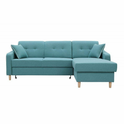 Design corner sofa Sofa Sina with bed function, couch upholstery seat corner sofas sofa bed