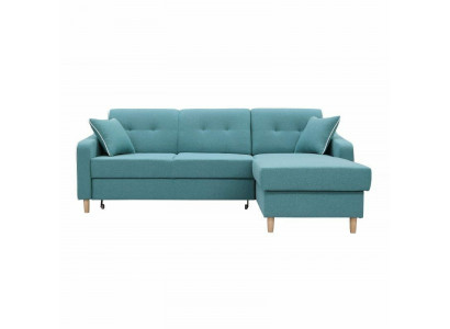 Design corner sofa Sofa Sina with bed function, couch upholstery seat corner sofas sofa bed