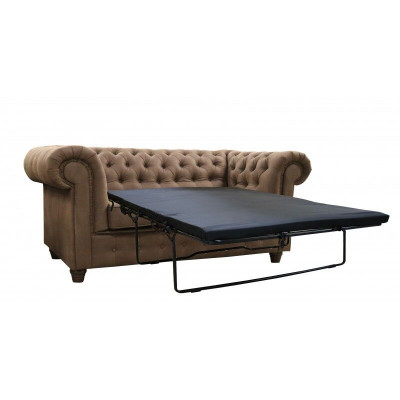 Chesterfield Cambridge 2-seater sofa office couch with bed function sofas couches
