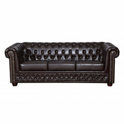 Chesterfield sofa set sofa 3+1 couch upholstery set sofas couches leather furniture