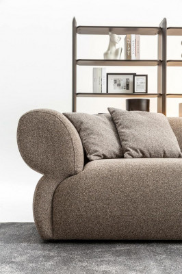 Six-seater sofa set three-seater stool couches modern suite set