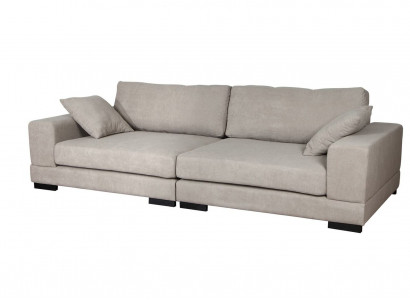 Sofa 4-seater fabric sofas luxury designer couch big upholstered lounge 274cm