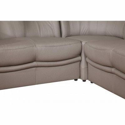 Design corner sofa Kassel leather couch upholstery seat corner sofas living area new