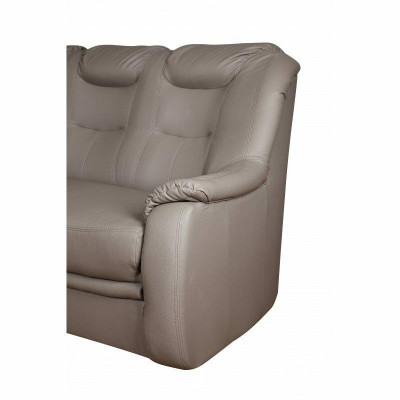 Design corner sofa Kassel leather couch upholstery seat corner sofas living area new