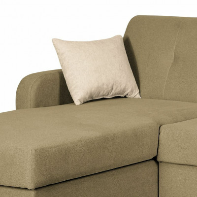 L-shaped sectional sofa living room set upholstery design bed function modern
