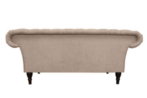 3-seater couch upholstered sofa Chesterfield couches three-seater faux leather