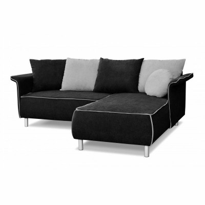 Design corner sofa with bed function, upholstered corner sofas, sleeper sofa bed.
