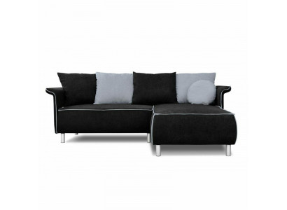Design corner sofa with bed function, upholstered corner sofas, sleeper sofa bed.