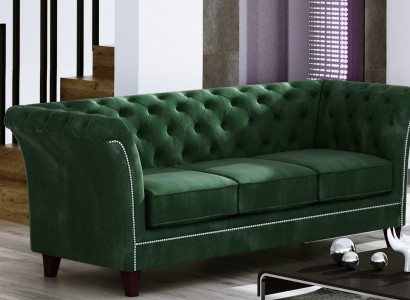 Sofa Couch Upholstery 3-Seater Textile Sofas Couches Sets Seating Design Club 3-Seater