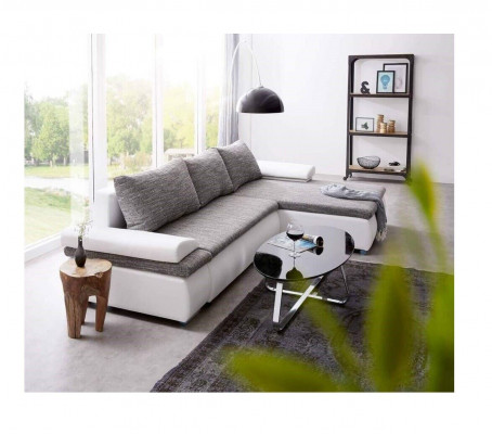 Design corner sofa sleeper sofa bed function couch leather textile upholstery sofas fabric