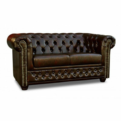 Chesterfield Sofa 2 Seater York Couch Upholstered Sofas New