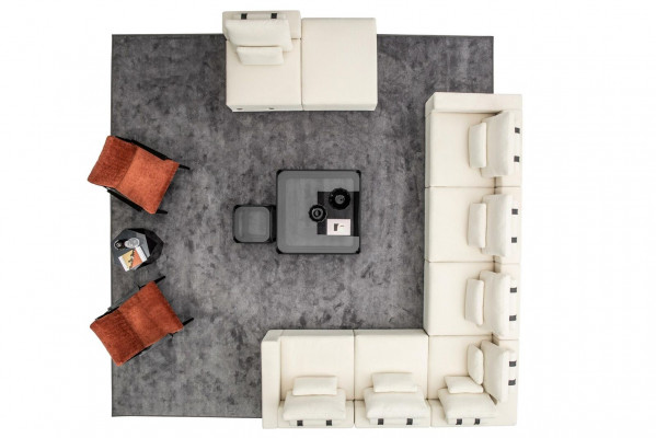 L-shaped sofa set designer upholstered sofa design armchair upholstered furniture corner sofa