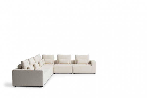 L-shaped sofa set designer upholstered sofa design armchair upholstered furniture corner sofa