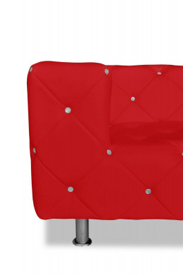 Three-Seater Design Sofa Couch Upholstered Sofa Textile Sofa Modern Relax Club 3 Seater