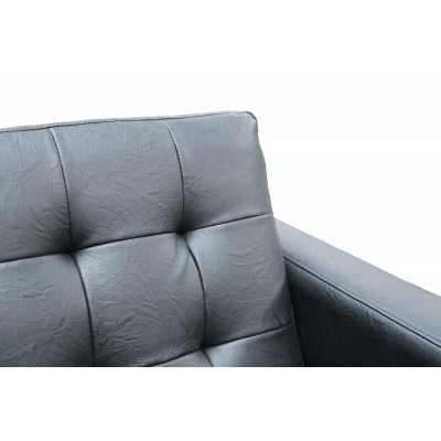 Chesterfield Sofa 2-Seater Tirana Couch Upholstery Sofas Couches Leather Sofa New