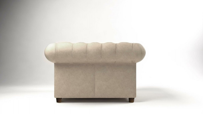 Elegant design Chesterfield upholstered armchair TV seat lounge club textile