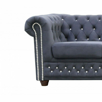 Chesterfield York Blink 3-seater couch upholstered sofas couches new designer sofa