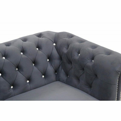 Chesterfield York Blink 3-seater couch upholstered sofas couches new designer sofa