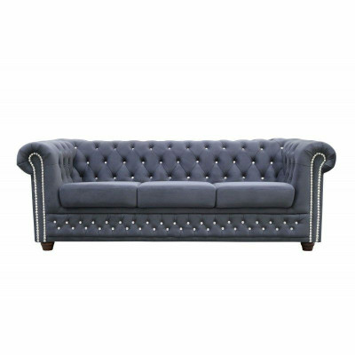 Chesterfield York Blink 3-seater couch upholstered sofas couches new designer sofa