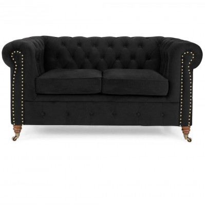 Sofa 2-seater design sofas upholstery couches textile relax modern two-seater new