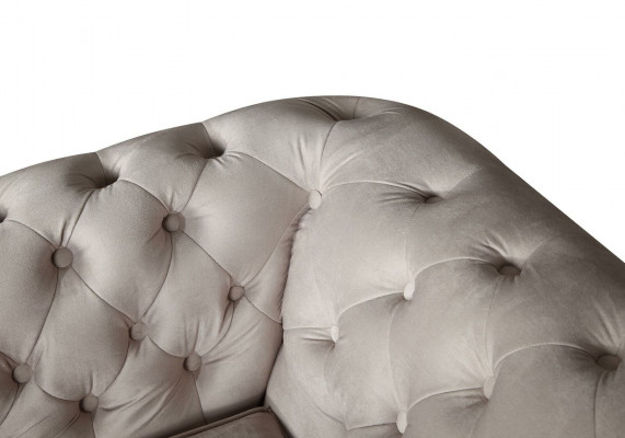 2-seater Chesterfield Sofa Fabric Upholstered Elegant Design Furniture