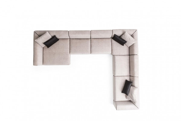 Luxury U-Shaped Corner Sofa Living Room Set Modern Living Room Upholstered Sofa New