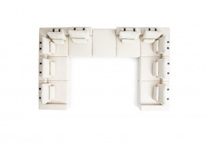 Corner sofa L shape living room couch textile furniture design modern upholstered sofa
