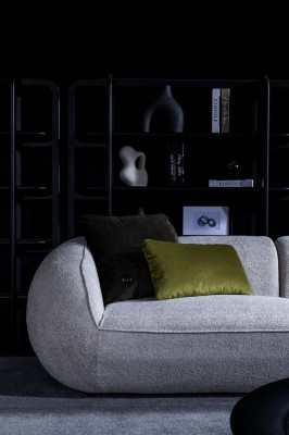 Three-seater sofa set armchair modern living room furniture upholstered sofa set