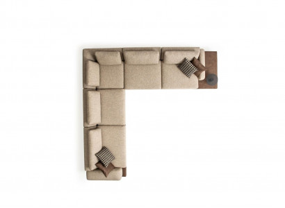 Sectional sofa L-shape living room sofa couch design modern upholstered sofa furniture