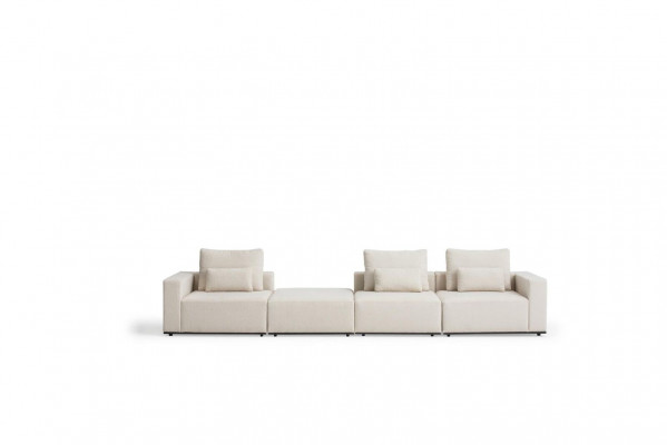 Corner cushion sofa luxury six-seater modern couch corner living group living group
