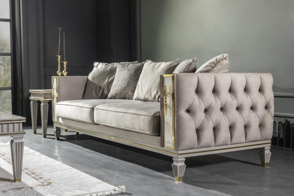 Chesterfield Sofa XXL Couch Upholstery Big Sofas Design Furniture Interior