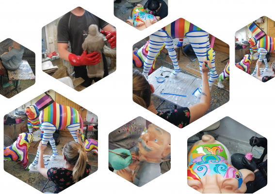 Design Figures Sculptures Modern Decoration Camel Sculpture Decorative Sculptures New