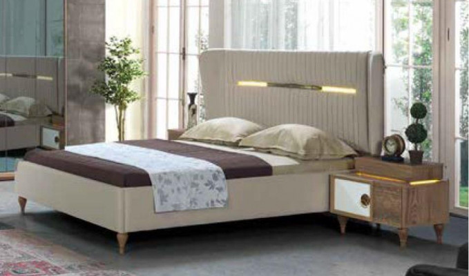 Nightstands beds wood furniture living room Italian furniture luxury