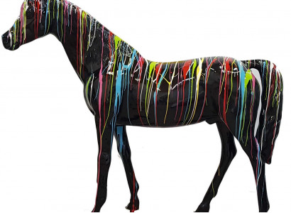 Designer Horse Abstract Figure Modern Figurines Decoration Garden Sculptures New