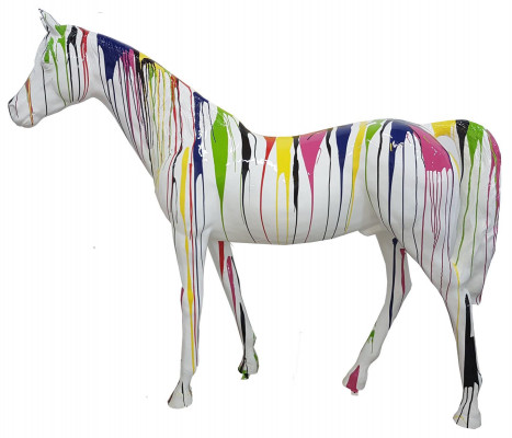 Designer Abstract Figure Modern Figurines Decoration Horses Garden Sculptures New