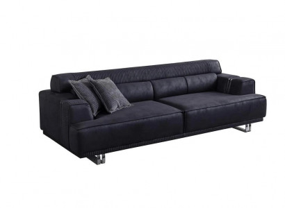 Sofa 3-seater modern furniture white living room luxury designer 235cm furnishing