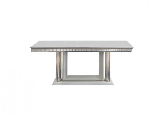 Exclusive designer dining table modern furniture in dining room white table 200x100