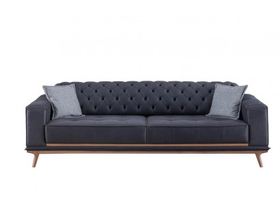 Sofa 4-seater design sofas upholstery fabric relax seating furniture modern