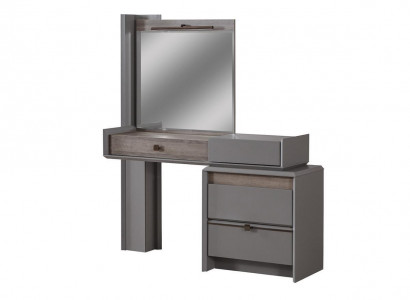 Modern luxury vanity table in bedroom console table new gray