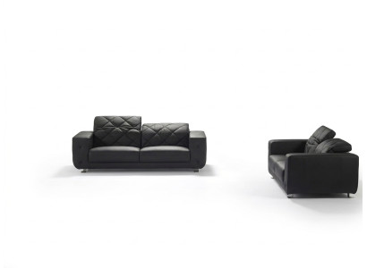 Leather sofa living area 3+2 seater set design modern sofa leather