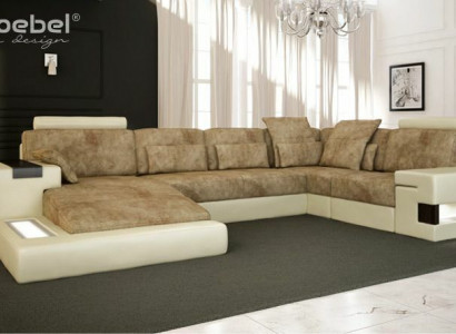 Living landscape sofa couch upholstery vintage sofas corner sectional U-shape new