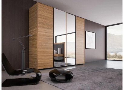 Bedroom Wardrobe Modern Wood Furniture Closet Luxury Design