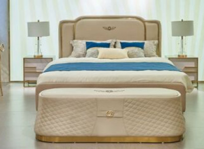 Bedroom set design furniture modern luxury beds new bed 2x nightstand.