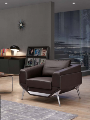 Armchair Club Lounge Design Recliner Chair Upholstered Sofa 1 Seater Office Furniture