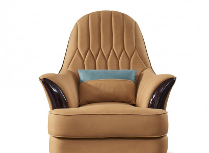 Designer armchair upholstered armchair modern relax leather armchair new luxury chair