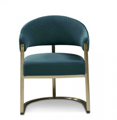 Armchair, television couch, 1-seater sofa, textile fabric, upholstery new, stainless steel designer.