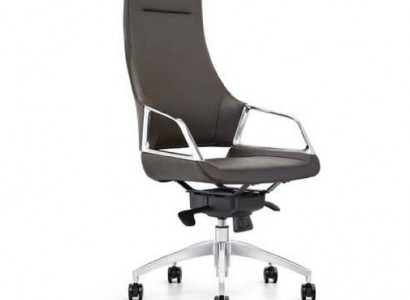 Armchair Leather Upholstery Swivel Computer Chairs Furniture Office Chair